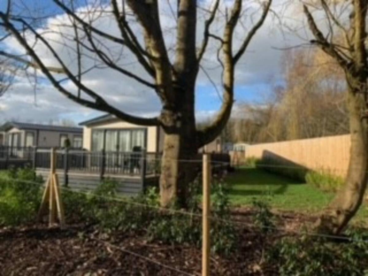 Captivating Bluebell Lodge 2-Bed Cotswolds Caravan ไซเร็นเซสเตอร์ ภายนอก รูปภาพ